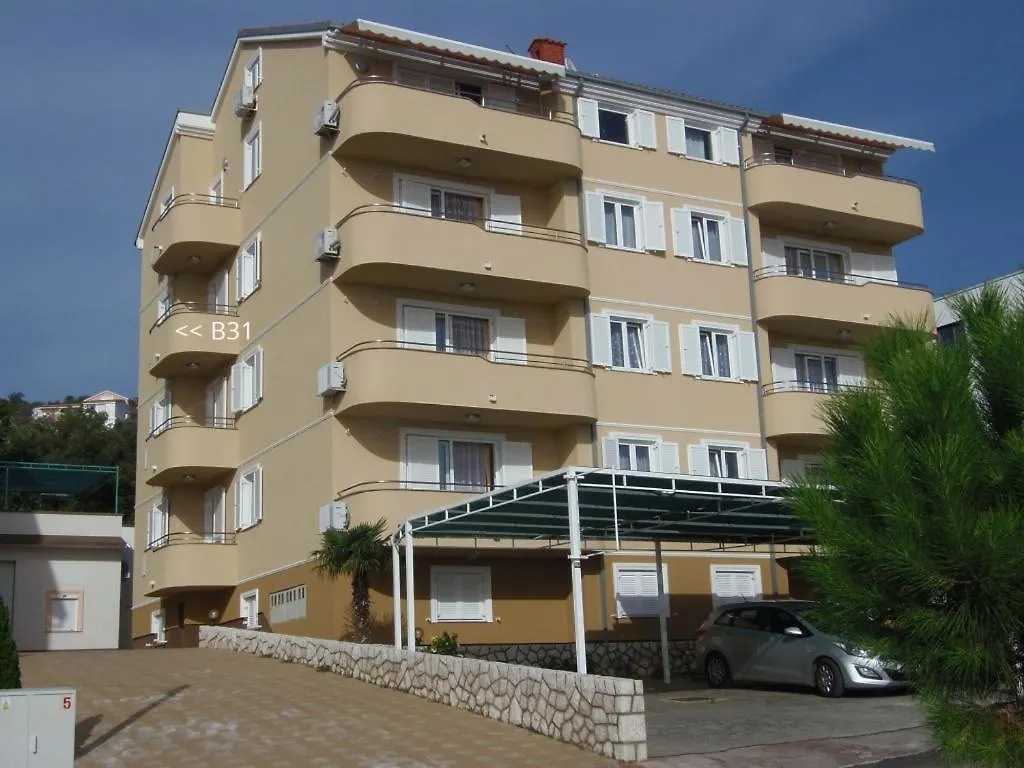 Apartment In Dramalj With Sea View, Balcony, Air Conditioning, Wifi 4623-9